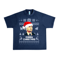 Navy vladimir putin merry christmas Urban Heavy Tee - linhVisuals