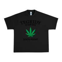 Black tegridy farms Urban Heavy Tee - linhVisuals