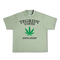 Oil Green tegridy farms Urban Heavy Tee - linhVisuals