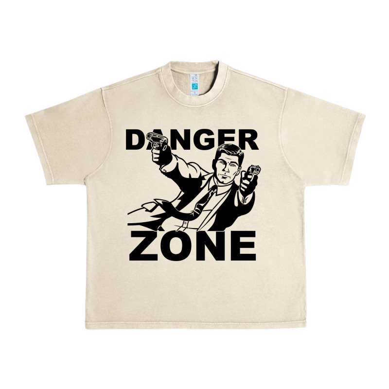 Archer Danger Zone Urban Heavy Tee by linhVisuals | Teevron