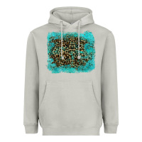 Moon Dust leopard turquoise Heavyweight Hoodie - RanaPortraitStore