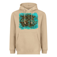 Mushroom leopard turquoise Heavyweight Hoodie - RanaPortraitStore