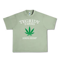 Oil Green tegridy farms Urban Heavy Tee - linhVisuals
