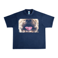 Navy labradoodle t  shirtfunny labradoodle face mask funny dog mouth t  shi Urban Heavy Tee - linhVisuals