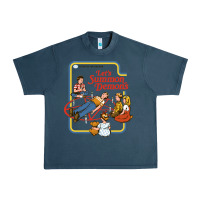 Midnight Navy let's summon demons Urban Heavy Tee - linhVisuals