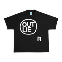 Black outlier Urban Heavy Tee - linhVisuals