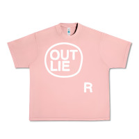 Salmon outlier Urban Heavy Tee - linhVisuals