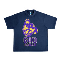 Navy kelvins god squad strong Urban Heavy Tee - linhVisuals