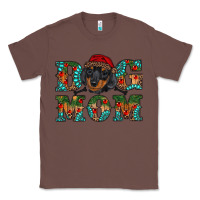 Chestnut christmas dog mom dachshund Classic Tee - RanaPortraitStore