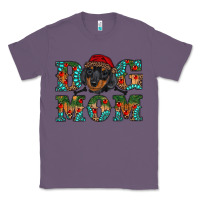 Lavender christmas dog mom dachshund Classic Tee - RanaPortraitStore
