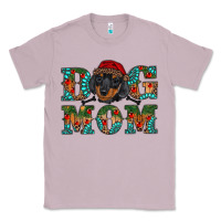 Lilac christmas dog mom dachshund Classic Tee - RanaPortraitStore