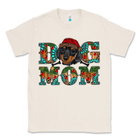 Natural christmas dog mom dachshund Classic Tee - RanaPortraitStore