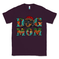 Plum christmas dog mom dachshund Classic Tee - RanaPortraitStore
