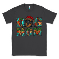 Smoke christmas dog mom dachshund Classic Tee - RanaPortraitStore