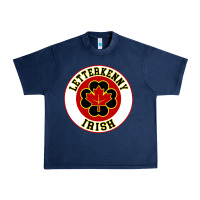 Navy letterkenny irish shoresy shamrock Urban Heavy Tee - linhVisuals