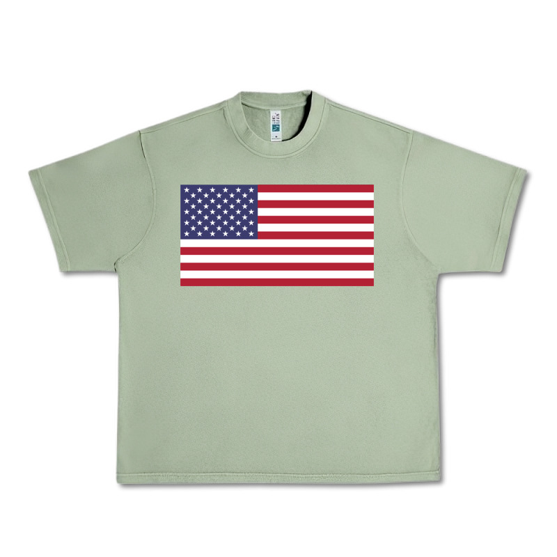 American Flag Urban Heavy Tee by linhVisuals | Teevron