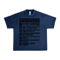 Navy understanding engineers funny Urban Heavy Tee - linhVisuals