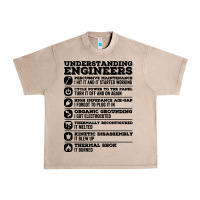 French Oak understanding engineers funny Urban Heavy Tee - linhVisuals