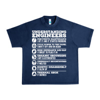 Navy understanding engineers funny Urban Heavy Tee - linhVisuals