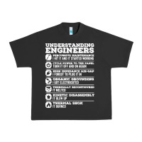 Pigment Black understanding engineers funny Urban Heavy Tee - linhVisuals