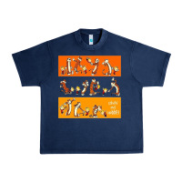 Navy calvin Urban Heavy Tee - linhVisuals