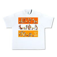 White calvin Urban Heavy Tee - linhVisuals