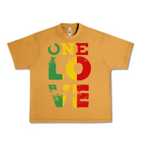 Peanut Butter one love rasta reggae Urban Heavy Tee - linhVisuals