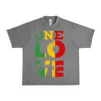 Tornado one love rasta reggae Urban Heavy Tee - linhVisuals