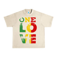 Sandshell one love rasta reggae Urban Heavy Tee - linhVisuals