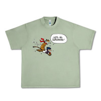 Oil Green calvin Urban Heavy Tee - linhVisuals