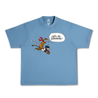 Pebble Blue calvin Urban Heavy Tee - linhVisuals