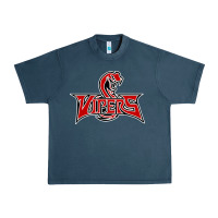 Midnight Navy vipers sports Urban Heavy Tee - linhVisuals