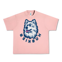 Salmon HUSKIES Urban Heavy Tee - linhVisuals