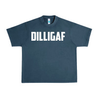 Midnight Navy dilligaf    bowling Urban Heavy Tee - linhVisuals
