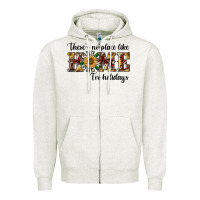 Oatmeal Heather there's no place like home for holidays Zipper Hoodie - RanaPortraitStore