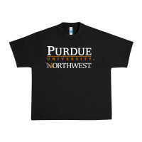 Black purdue university northwest Urban Heavy Tee - linhVisuals