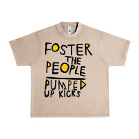 French Oak Foster The People Pumped Up Kicks Urban Heavy Tee - linhVisuals