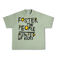 Oil Green Foster The People Pumped Up Kicks Urban Heavy Tee - linhVisuals