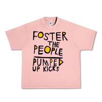 Salmon Foster The People Pumped Up Kicks Urban Heavy Tee - linhVisuals