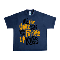 Navy Foster The People Pumped Up Kicks Urban Heavy Tee - linhVisuals