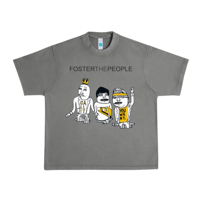 Foster The People Call It What You Want Urban Heavy Tee by linhVisuals | Teevron