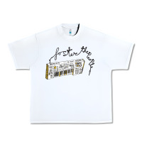 White Foster The People Torches Urban Heavy Tee - linhVisuals