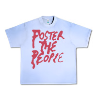 Grape Ice Foster The People Urban Heavy Tee - linhVisuals