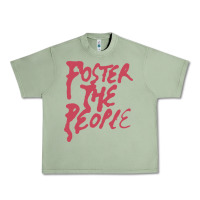Oil Green Foster The People Urban Heavy Tee - linhVisuals