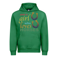 Emerald Just a Girl Who Loves Horses Urban Hoodie - Bettercallsaul