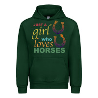 Forest Green Just a Girl Who Loves Horses Urban Hoodie - Bettercallsaul