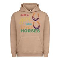 Pigment Burro Just a Girl Who Loves Horses Urban Hoodie - Bettercallsaul