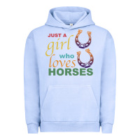Pigment Grape Ice Just a Girl Who Loves Horses Urban Hoodie - Bettercallsaul