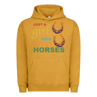 Pigment Peanut Butter Just a Girl Who Loves Horses Urban Hoodie - Bettercallsaul