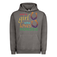 Pigment Tornado Just a Girl Who Loves Horses Urban Hoodie - Bettercallsaul